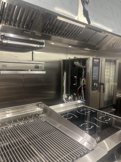 wiring cooking equipment