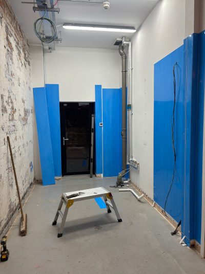 bare walls in the edge