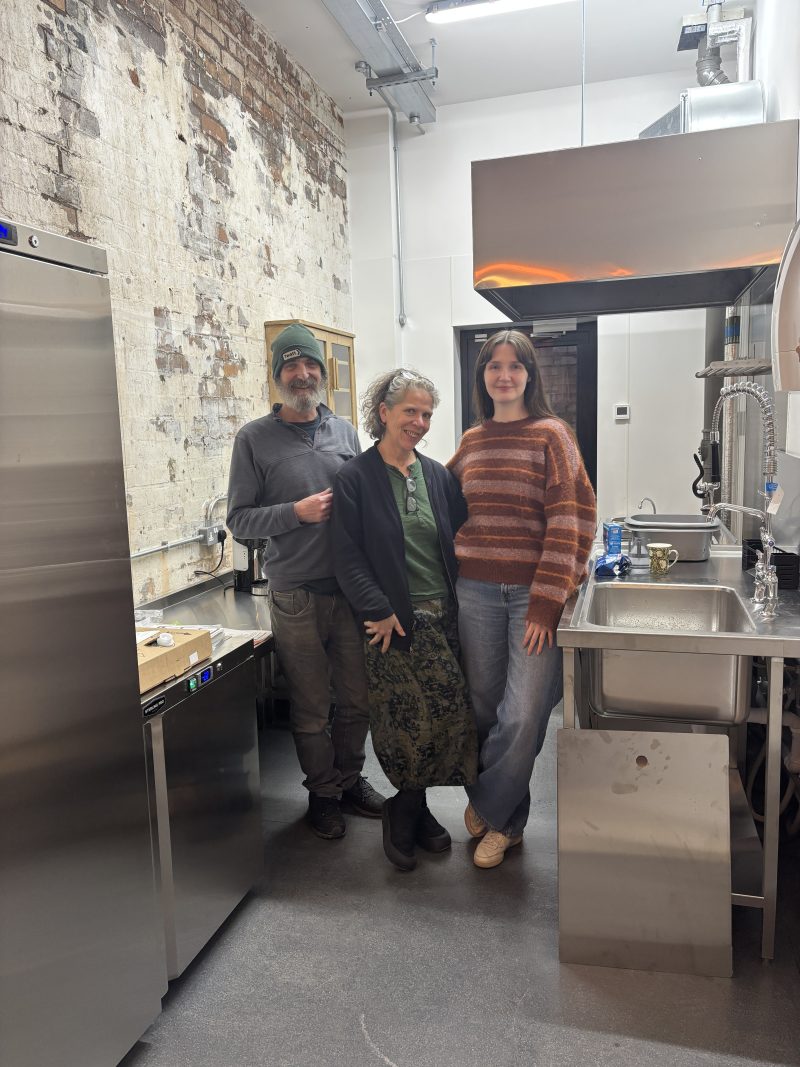 completed kitchen at the edge