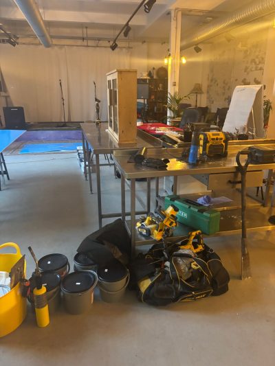 in progress setting up the edge