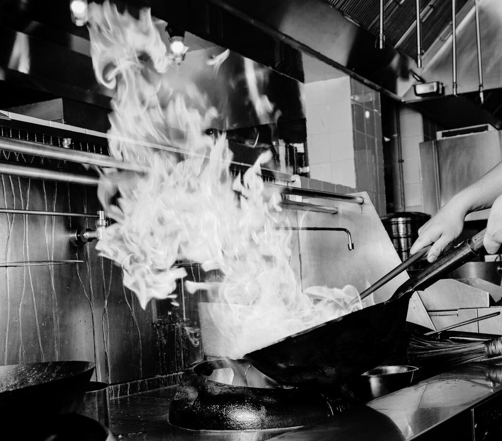 professional commercial kitchen